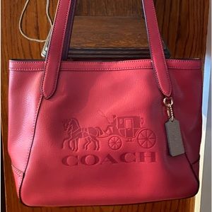NWT Coach poppy tote bag in Mauve- 125$